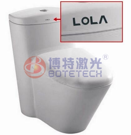 马桶logo激光打标 马桶logo激光打标