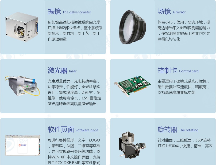 激光打标机配置 激光打标机配置