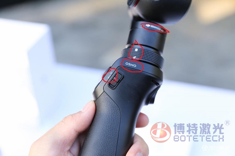 自拍杆紫外激光打标 自拍杆紫外激光打标