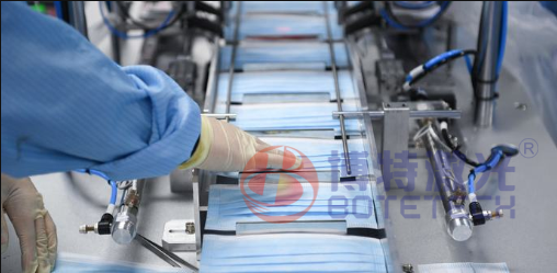 KN95、3M口罩标识、防伪激光镭射打码打标机
